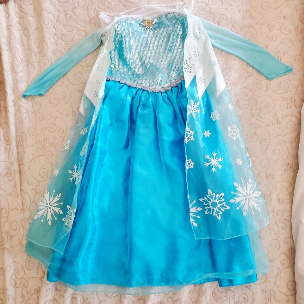 Disney's Elsa Costume Dress Size 5